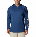 Remera Terminal Tackle™ manga larga con capucha y protección solar Columbia para hombre