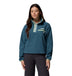 Buzo Helvetia™ II de polar con medio cierre snap Columbia para mujer