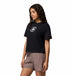 Remera corta de ajuste relajado con estampado Rolling Bend™ de Columbia para mujer
