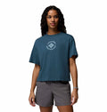 Remera corta de ajuste relajado con estampado Rolling Bend™ de Columbia para mujer