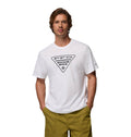 Remera PFG™ estampada manga corta de algodón orgánico Columbia para hombre